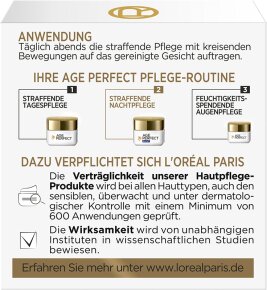 L'Oréal Paris Age Perfect Pro-Kollagen Experte Straffende Pflege Nacht Gesichtscreme 50ml