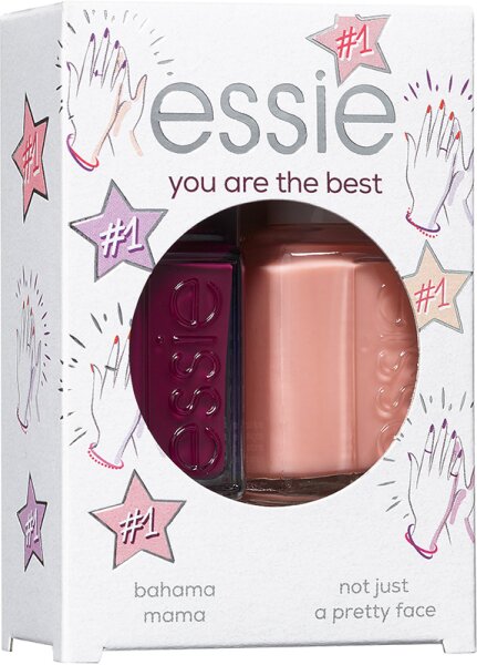 3600531595029 - Essie Make-up Nagellack Geschenkset Nail Lacquer Bahama Mama 135 ml + Nail Lacquer Not Just A Pretty Face 135 ml 1 Stk 3600531595029 - Essie Make-up Nagellack Geschenkset Nail Lacquer Bahama Mama 135 ml + Nail Lacquer Not Just A Pretty Face 135 ml 1 Stk