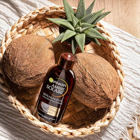 Garnier Ambre Solaire Ideal Bronze Bräunungs-Öl Sonnenöl 200 ml