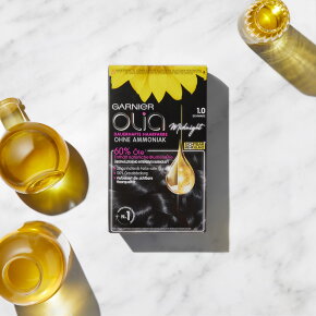 Garnier Olia dauerhafte Haarfarbe 1.0 Schwarz Coloration 1Stk
