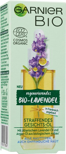 Garnier ml Lavendel Gesichtsöl 30 Gesichts-Öl Bio Straffendes