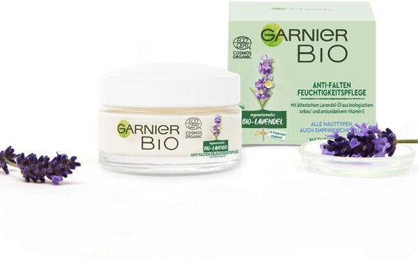 Garnier Bio Lavendel Anti-Falten Feuchtigkeitspflege Gesichtscreme 50