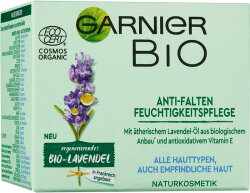 Garnier Bio Straffender Lavendel Aufpolsternde Tagespflege Gesichtscreme 50ml