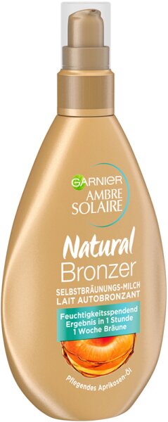 Garnier Ambre Solaire Milch Bronzer Selbstbräunungsmilch Natural 150