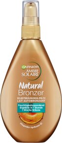 Garnier Ambre Solaire Natural Bronzer Milch Selbstbräunungsmilch 150 ml