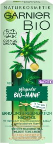 Garnier Bio Regenerierender Hanf Nacht-Öl Gesichtsöl 30ml