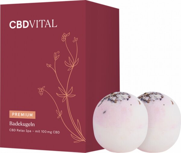 CBD VITAL Badekugeln 2 Stk.