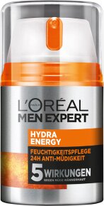 L'Oréal Men Expert Hydra Energy Feuchtigkeitspflege 24H Anti-Müdigkeit Gesichtsgel-Creme 50 ml