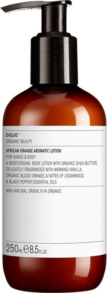 5060200048153 - Evolve African Orange Aromatic Lotion 250ml 250 ml 5060200048153 - Evolve African Orange Aromatic Lotion 250ml 250 ml