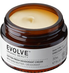 Evolve Organic Beauty Cotton Fresh Deodorant Cream 30 ml
