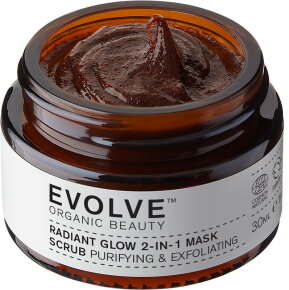 Evolve Organic Beauty Radiant Glow 2-in-1 Mask 30 ml