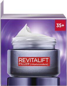 L'Oréal Paris RevitaLift Filler [+Hyaluronsäure] Intensiv Aufpolsternde Anti-Age Pflege Tag Gesichtscreme 50ml