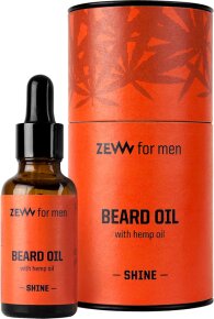 ZEW for men Beard Oil with Hemp Oil SHINE 30 ml
