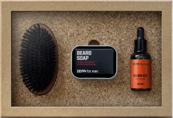 ZEW for men Simple Lumberjack Set with Hemp Oil SHINE 1 Stk.