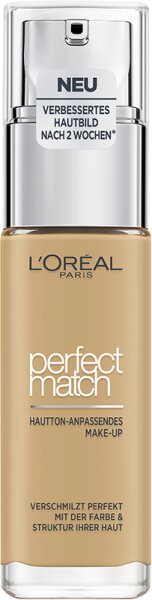 3600522839415 - LOré al Paris Perfect Match Make-Up 4D 4W Golden Natural Foundation (flü ssig) 30ml 3600522839415 - LOré al Paris Perfect Match Make-Up 4D 4W Golden Natural Foundation (flü ssig) 30ml
