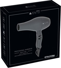 Efalock eVento intenso Haartrockner steelgrey