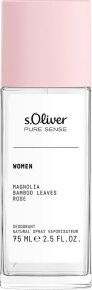 s.Oliver Pure Sense Women Deodorant Natural Spray 75 ml