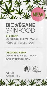 Bio:Végane Bio Hanf De-Stress Creme-Maske 2x5 ml