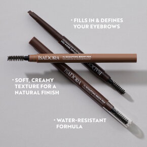 ISADORA The Sculpting Brow Pen Volumize & Waterproof Dark Brown 02 0,2 g