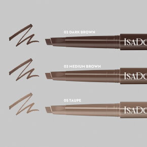 ISADORA The Sculpting Brow Pen Volumize & Waterproof Dark Brown 02 0,2 g