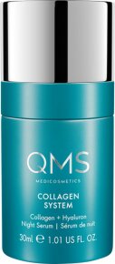 QMS Medicosmetics Collagen System Collagen +Hyaluron Night Serum 30 ml