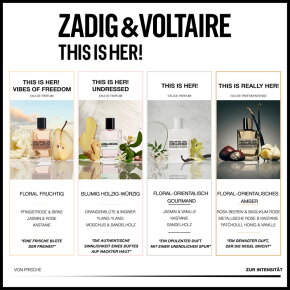 Zadig & Voltaire This is Her! Vibes of Freedom Eau de Parfum (EdP) 100 ml
