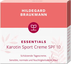 Hildegard Braukmann Essentials Karotin Sport Creme SPF 10 50 ml