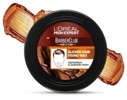 L'Oréal Men Expert Barber Club Slicked Hair Fixing Wax 75 ml