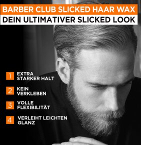 L'Oréal Men Expert Barber Club Slicked Hair Fixing Wax 75 ml