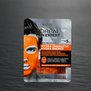 L'Oréal Men Expert Hydra Energy Energiespendende Tuchmaske Tuchmaske 30g