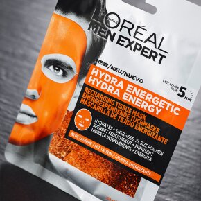 L'Oréal Men Expert Hydra Energy Energiespendende Tuchmaske Tuchmaske 30g