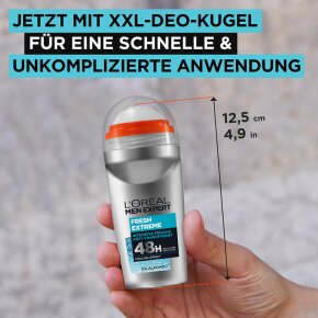 L'Oréal Men Expert Fresh Extreme 72H Anti-Transpirant Deo Roll-On Deo Roll-On 50ml