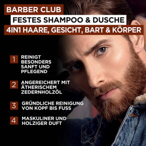 L'Oréal Men Expert Barber Club Festes Shampoo 80 g
