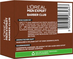L'Oréal Men Expert Barber Club Festes Shampoo 80 g