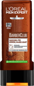 L'Oréal Men Expert Barber Club Duschgel XXL für Körper, Haare & Bart 400 ml
