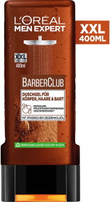 L'Oréal Men Expert Barber Club Duschgel XXL für Körper, Haare & Bart 400 ml
