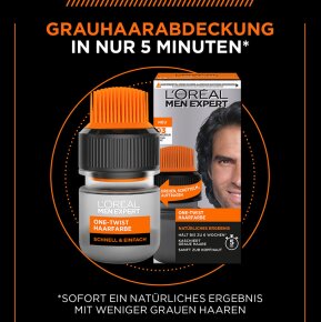 L'Oréal Men Expert Haarfarbe One-Twist 03 Dunkelbraun 1 Stk