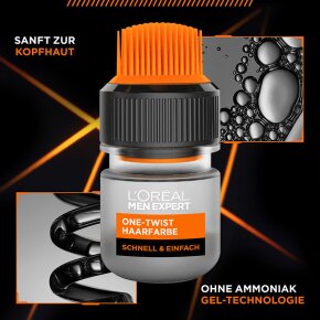 L'Oréal Men Expert Haarfarbe One-Twist 03 Dunkelbraun 1 Stk