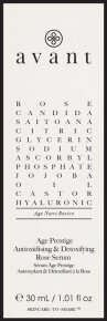 Avant Age Nutri-Revive Age Prestige Antioxidising & Detoxifying Rose Serum 30 ml