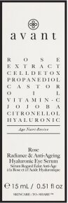 Avant Age Nutri-Revvie Rose Radiance & Anti-ageing Hyaluronic Eye Serum 15 ml