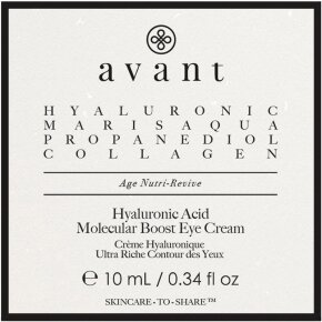 Avant Age Nutri-Revive Hyaluronic Acid Molecular Boost Eye Cream 10 ml