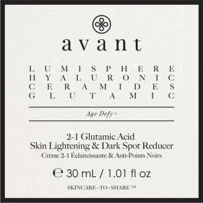 Avant Age Defy+ 2-1 Glutamic Skin Lightening & Dark Spot Reducer 30 ml