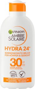Garnier Ambre Solaire Hydra 24H Sonnenschutz-Milch LSF 30 Sonnenmilch 200ml
