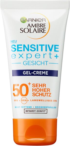 Garnier Ambre Solaire expert+ Sensitive Gel-Creme LSF 50 Gesicht 50
