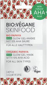 Bio:Végane Skinfood Bio Papaya AHA Gel-Maske 2x5 ml