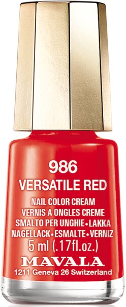 7618900909861 - Mavala Nagellack 986 Versatile Red 5 ml 7618900909861 - Mavala Nagellack 986 Versatile Red 5 ml