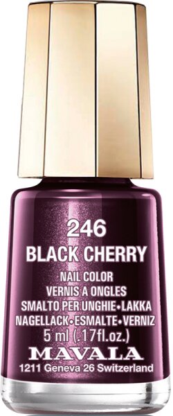 7618900912465 - Mavala Nagellack 91246 Black Cherry 5 ml 7618900912465 - Mavala Nagellack 91246 Black Cherry 5 ml