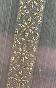 Kabinett - Alessandro Stickers Ornament nail art sticker long gold 1 Stk.