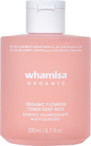 WHAMISA Organic Flowers Toner Deep Rich 200 ml
