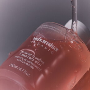 WHAMISA Organic Flowers Toner Deep Rich 200 ml